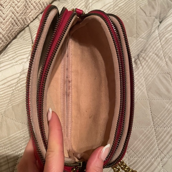 Gucci mini Marmont triple zip crossbody - Picture 7 of 14